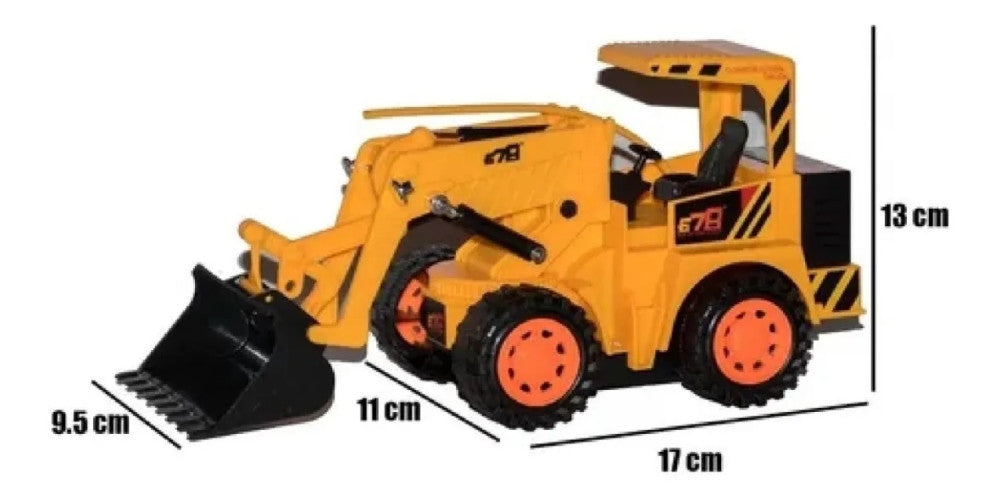 Tractor Retroexcavadora Carro Control Ju