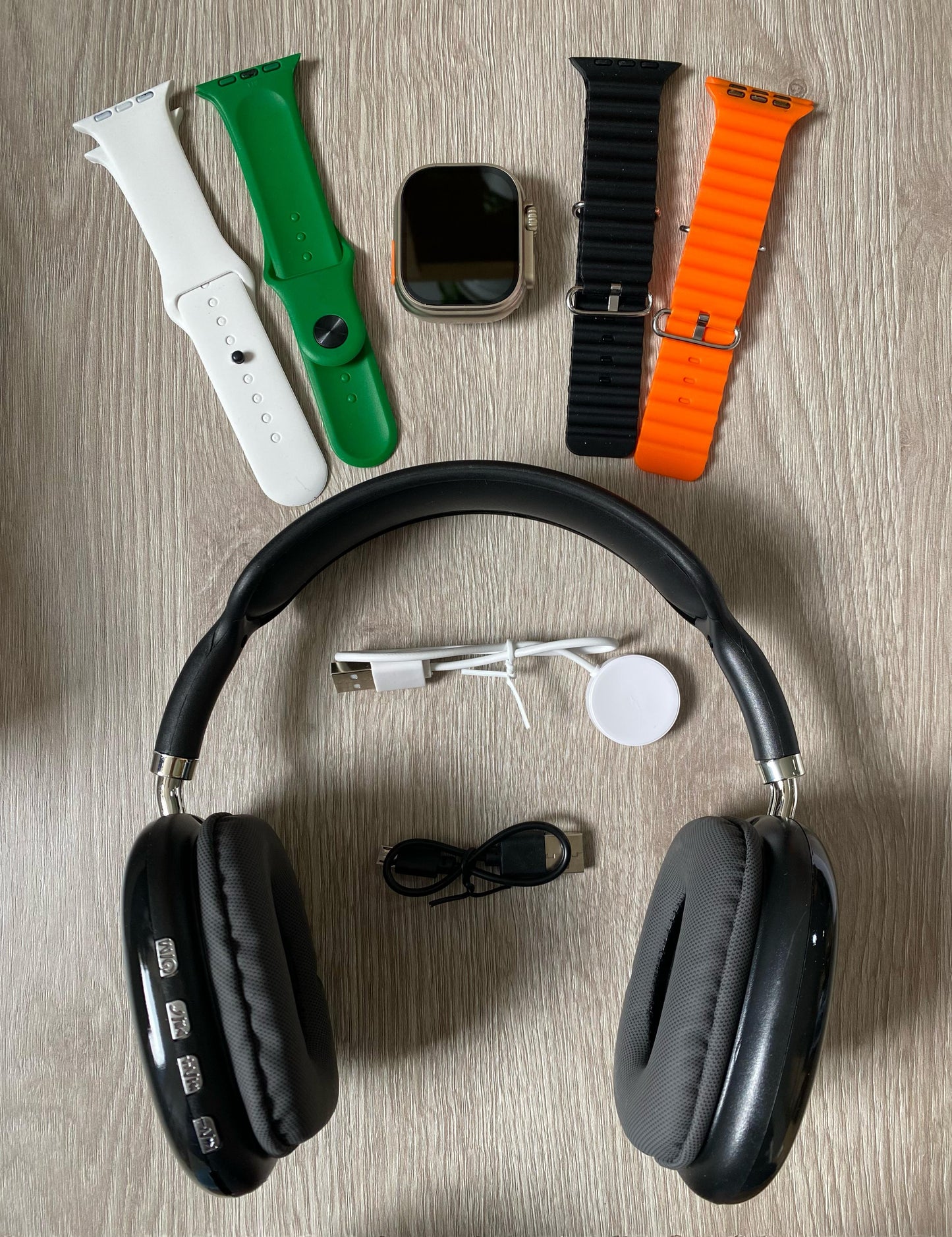Combo Reloj Smartwatch Ultra 3 Diadema