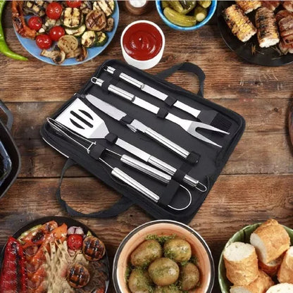 Set De Utensilios Para Asado