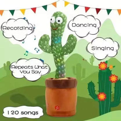 CACTUS BAILARIN RECARGABLE TEMATICO