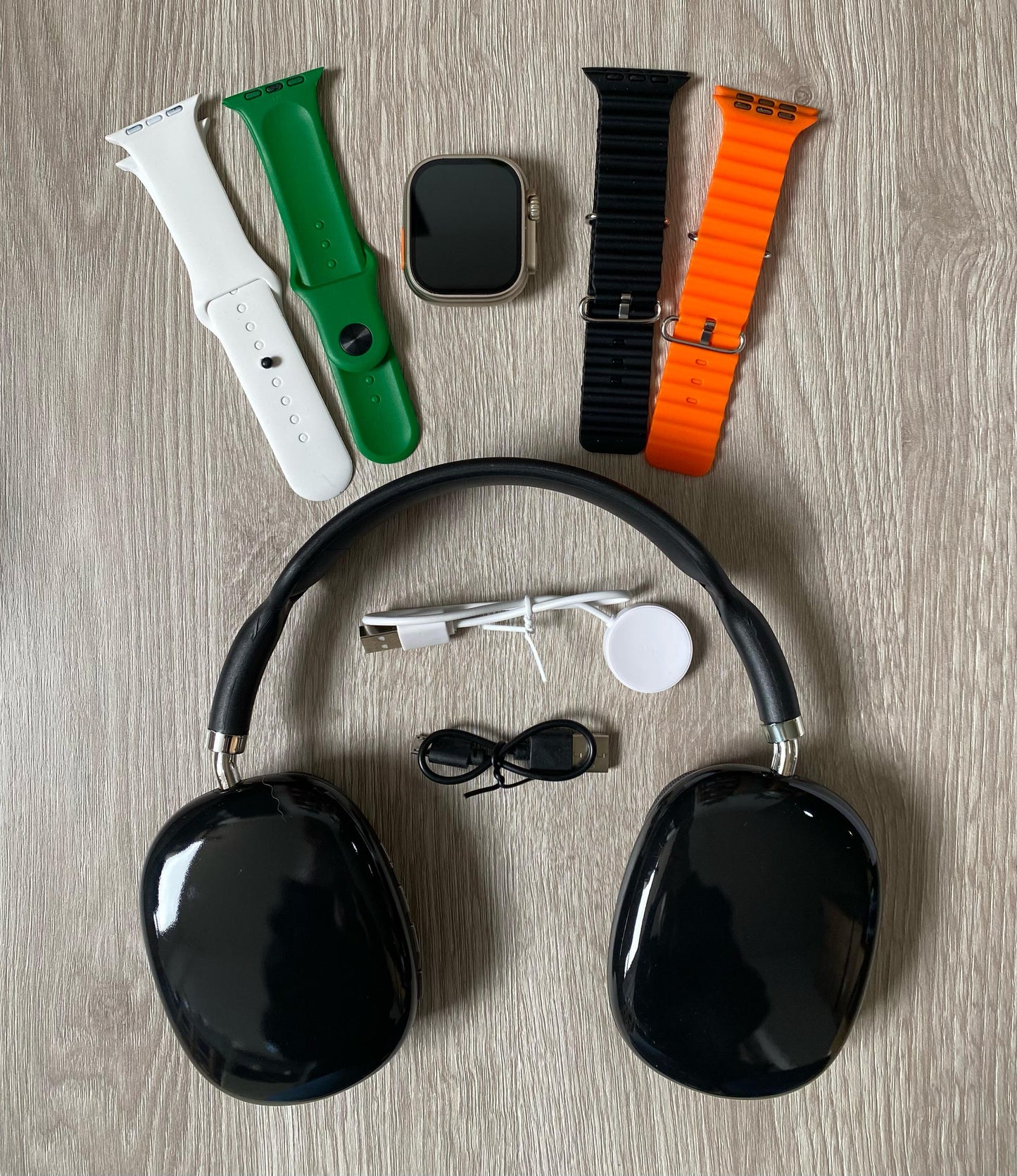 Combo Reloj Smartwatch Ultra 3 Diadema