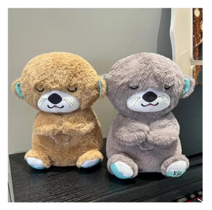 Peluche Nutria Con Sonido. Respirador
