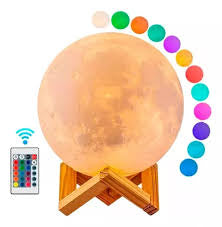 LAMPARA LUNA RGB