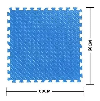 TAPETE FOAMY 60 X60 PAQUETE POR 8 LAMINA
