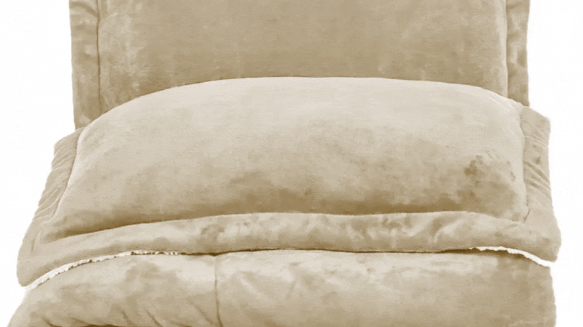 Cubrelecho Térmico Cama Doble Beige