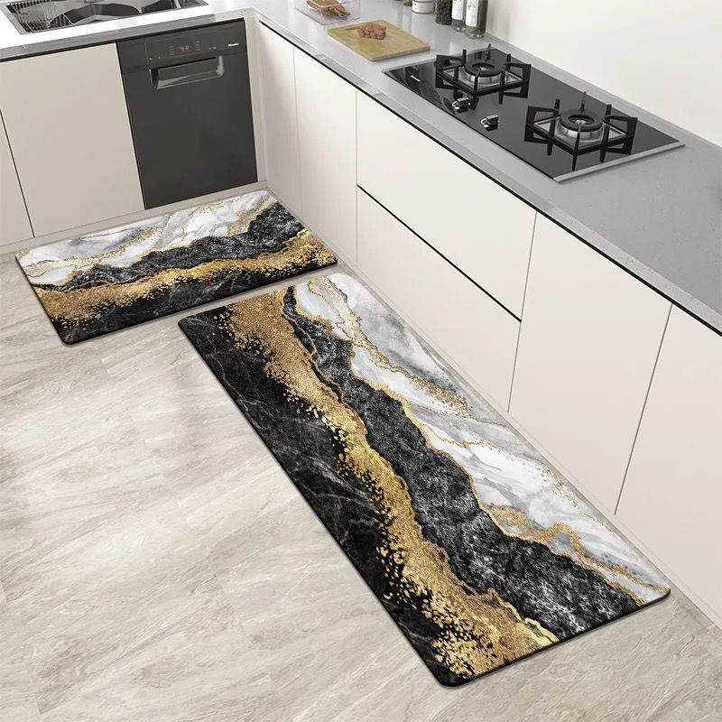 Tapete Alfombra Cocina Absorbente x2