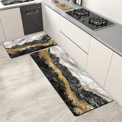 Tapete Alfombra Cocina Absorbente x2