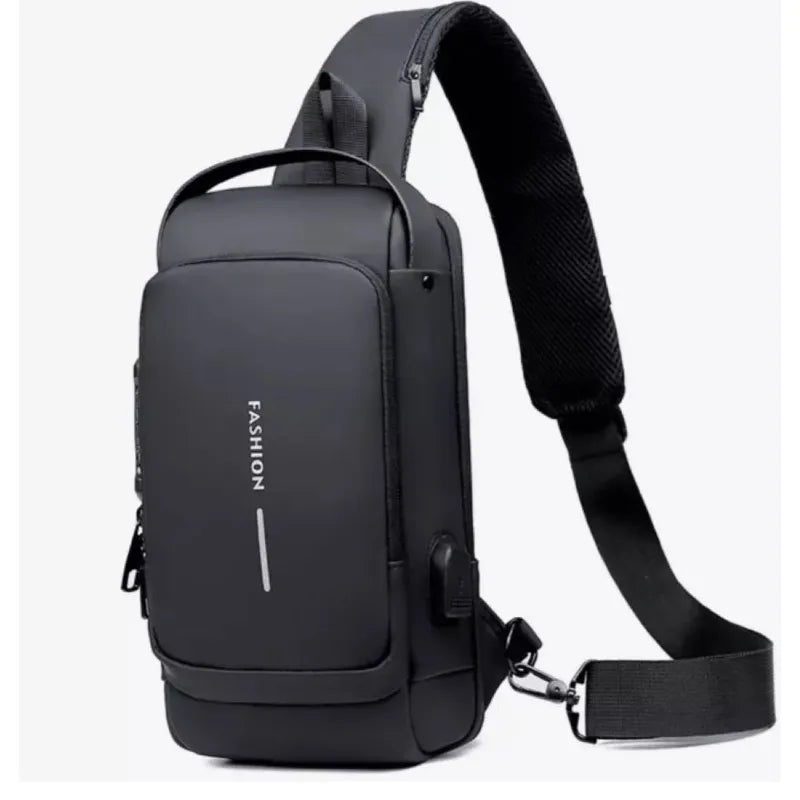 Bolso Cangurera Antirrobo + AudifonosF9