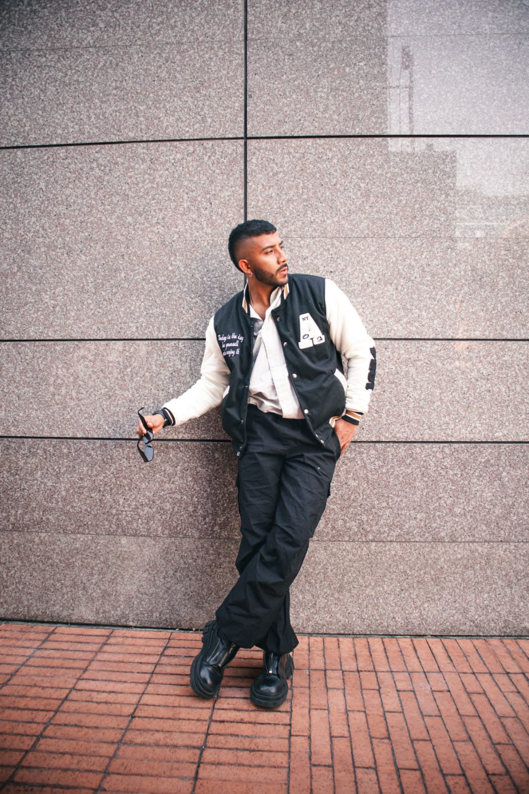 Chaqueta beisbolera para caballero