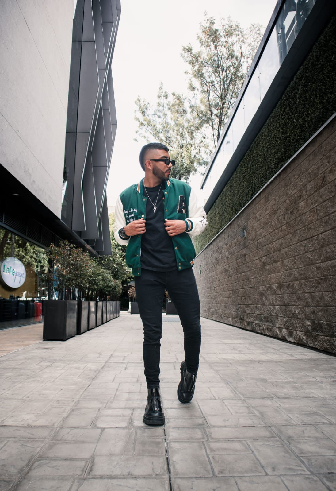 Chaqueta beisbolera para caballero