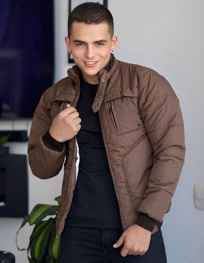 Chaqueta piloto ovejera broche H135Y