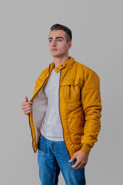 Chaqueta piloto ovejera broche H135Y