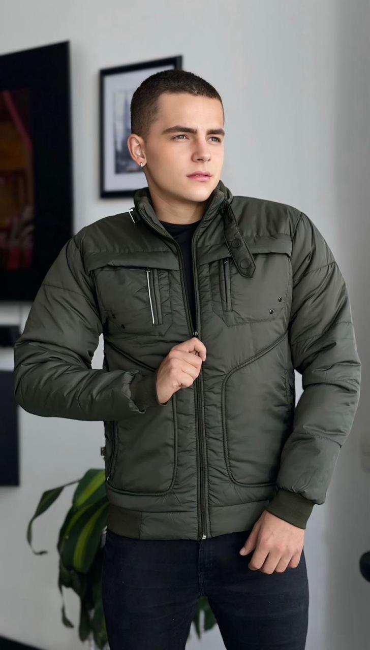 Chaqueta piloto ovejera broche H135Y