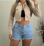 Chaqueta Corta Para Dama