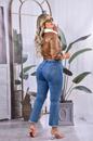 Chaqueta Cremallera y Cuello Peluche