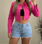 Chaqueta Corta Para Dama
