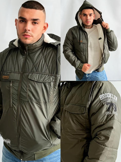 K107 Chaqueta ovejera BROOKLYN
