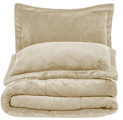 Cubrelecho Térmico Cama Doble Beige