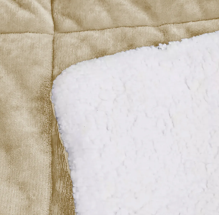 Cubrelecho Térmico Cama Doble Beige