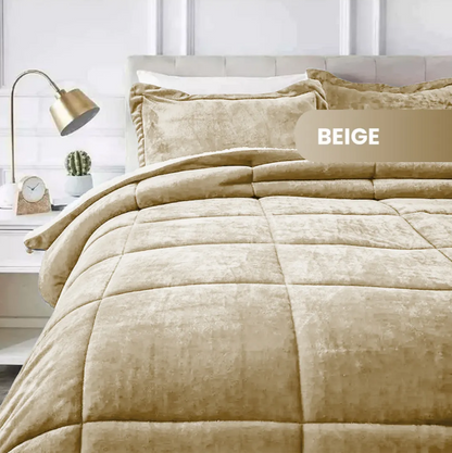Cubrelecho Térmico Cama Doble Beige