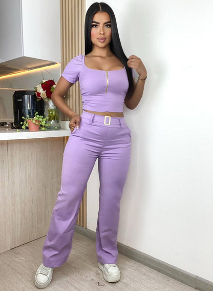 Conjunto 2 prendas Pantalón y blusa M046