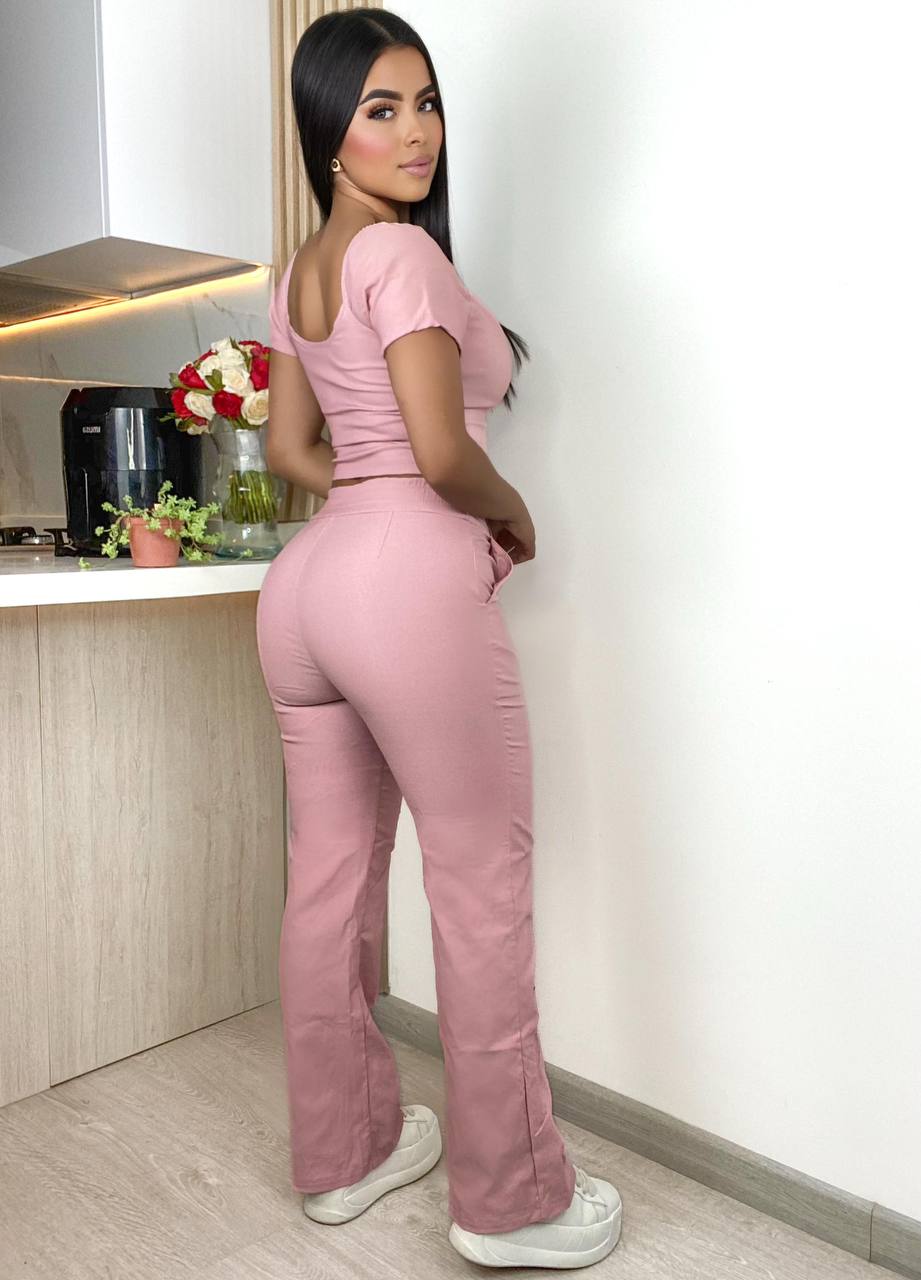Conjunto 2 prendas Pantalón y blusa M046