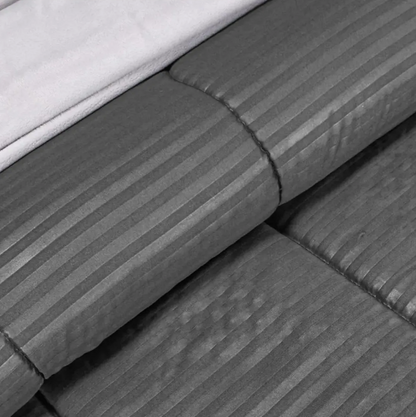 Cubrelecho Cama Doble Gris