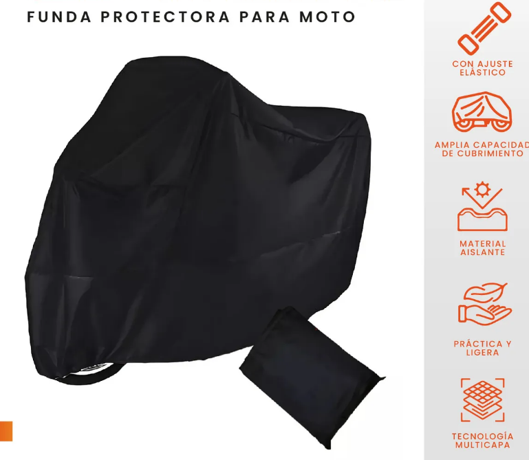 Carpa Funda Protectora Para Moto