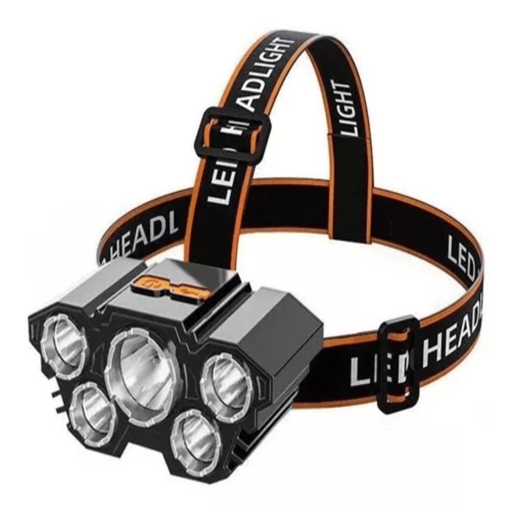 Linterna Led Bicicleta 5 Lentes