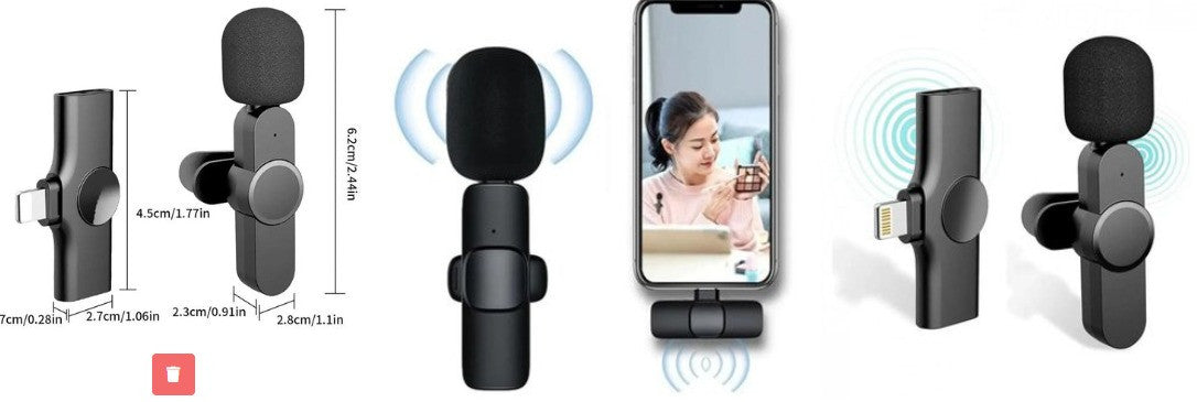 MICROFONO  INALÁMBRICO TIPO C  Y iPhone