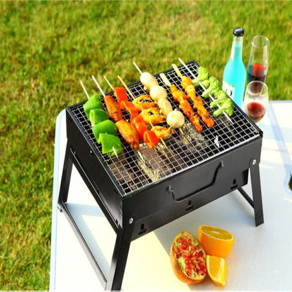 Parrilla de carbon portatil acero