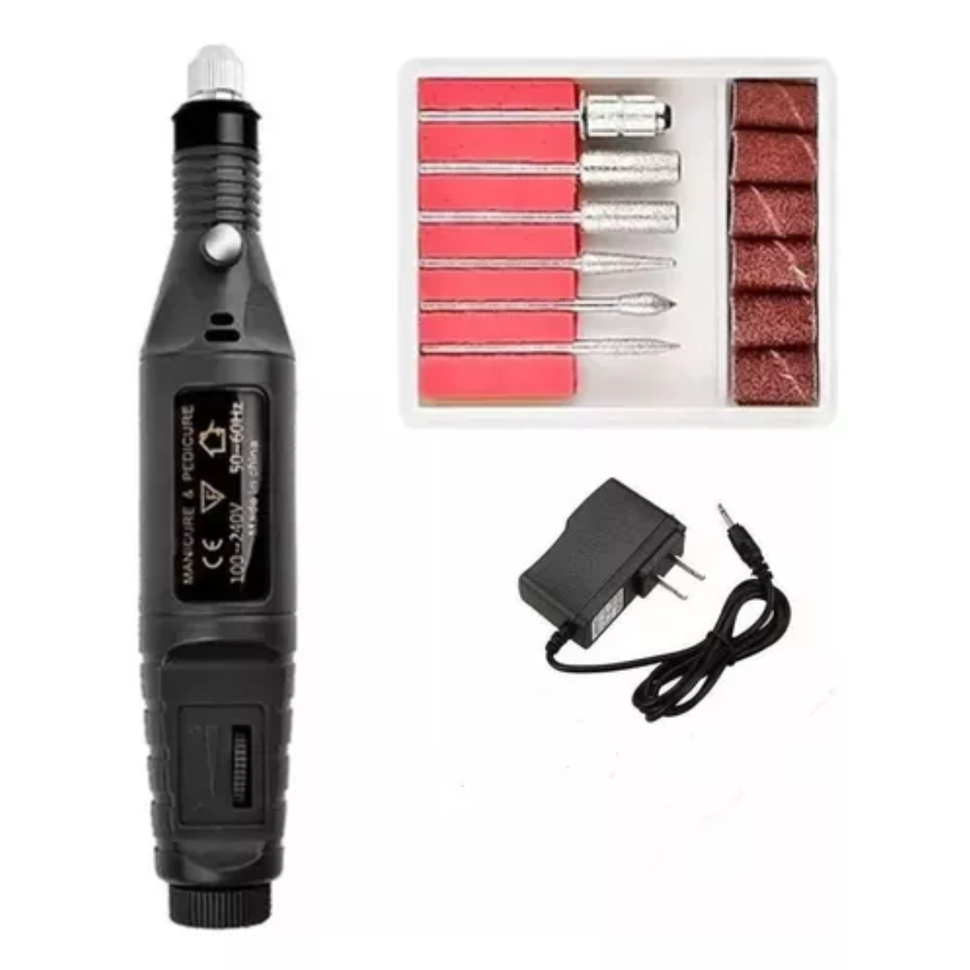 Kit Pulidor De Uñas Electrico