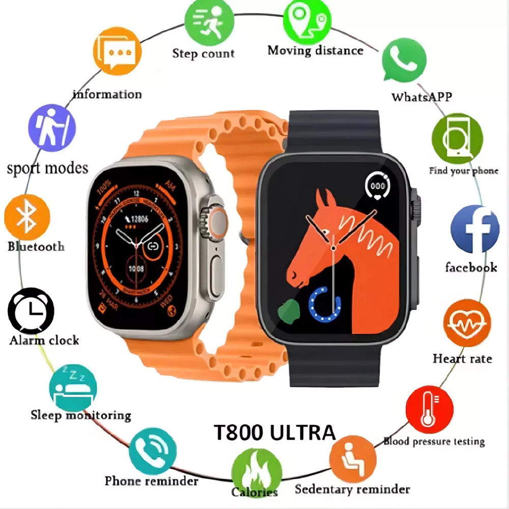 Reloj T800 Ultra 1 Pulso