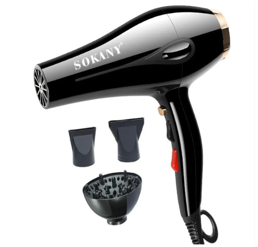 Secador Frio y Calor 2600w Sokany