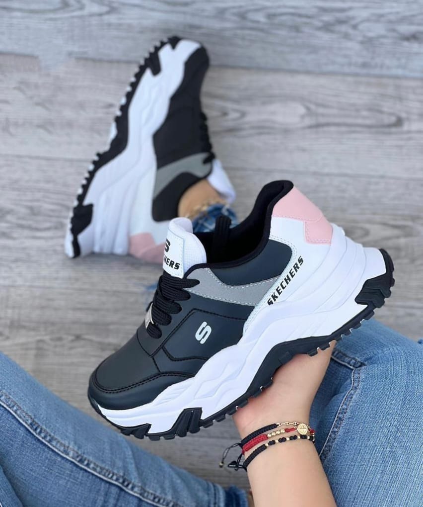 SKECHERS TRACTOR DAMA